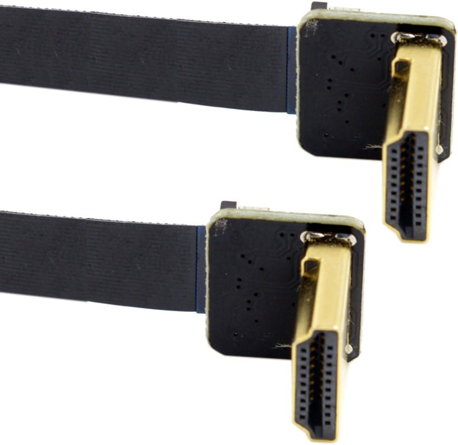 JSER 20cm drone gimbal HDMI cable layout