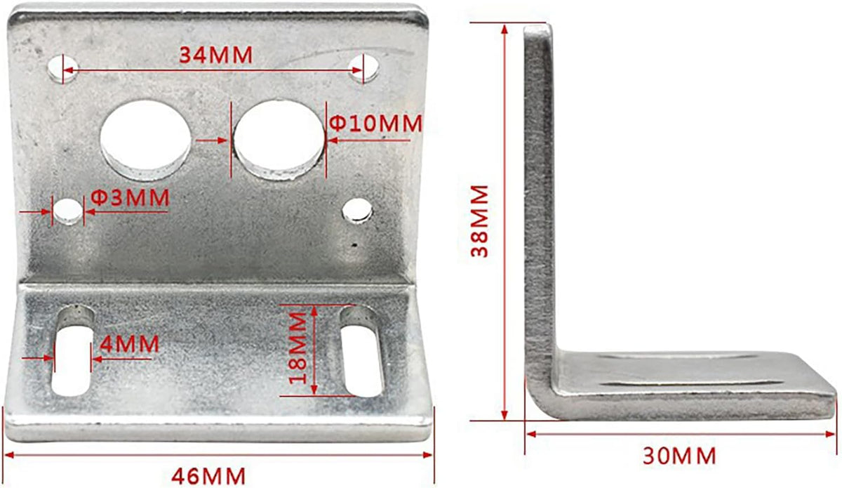 Greartisan motor bracket with stainless steel screws package layout