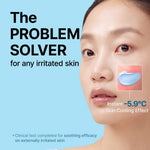 Blue Comforting Duo skincare set side by side