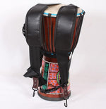ALSDJUO djembe shoulder harness metal hook attachment detail