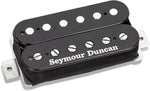 Seymour Duncan custom custom bridge black electric guitar pickup front view