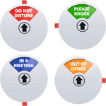 Privacy Sign,LoYinLo Do Not Disturb/Please Knock/Out of Office/in a Meeting Sign, Privacy Door Status That Lets Others Know Whether You're Available Or Not,Good office Stationery Gift for Colleague,Magnetic Boards Being Office Requisites (5 - Image 14