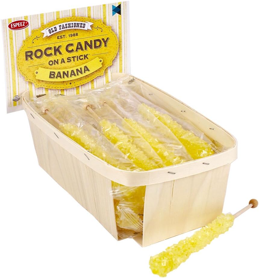 36 Extra Large Assorted Rock Candy Sticks: Espeez - Candy Party Favors - for Birthdays, Weddings, Receptions, Bridal, Baby Showers - Rock Bulk - Image 15