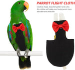POPETPOP decorative bird diaper with bow tie detail for budgies and cockatiels