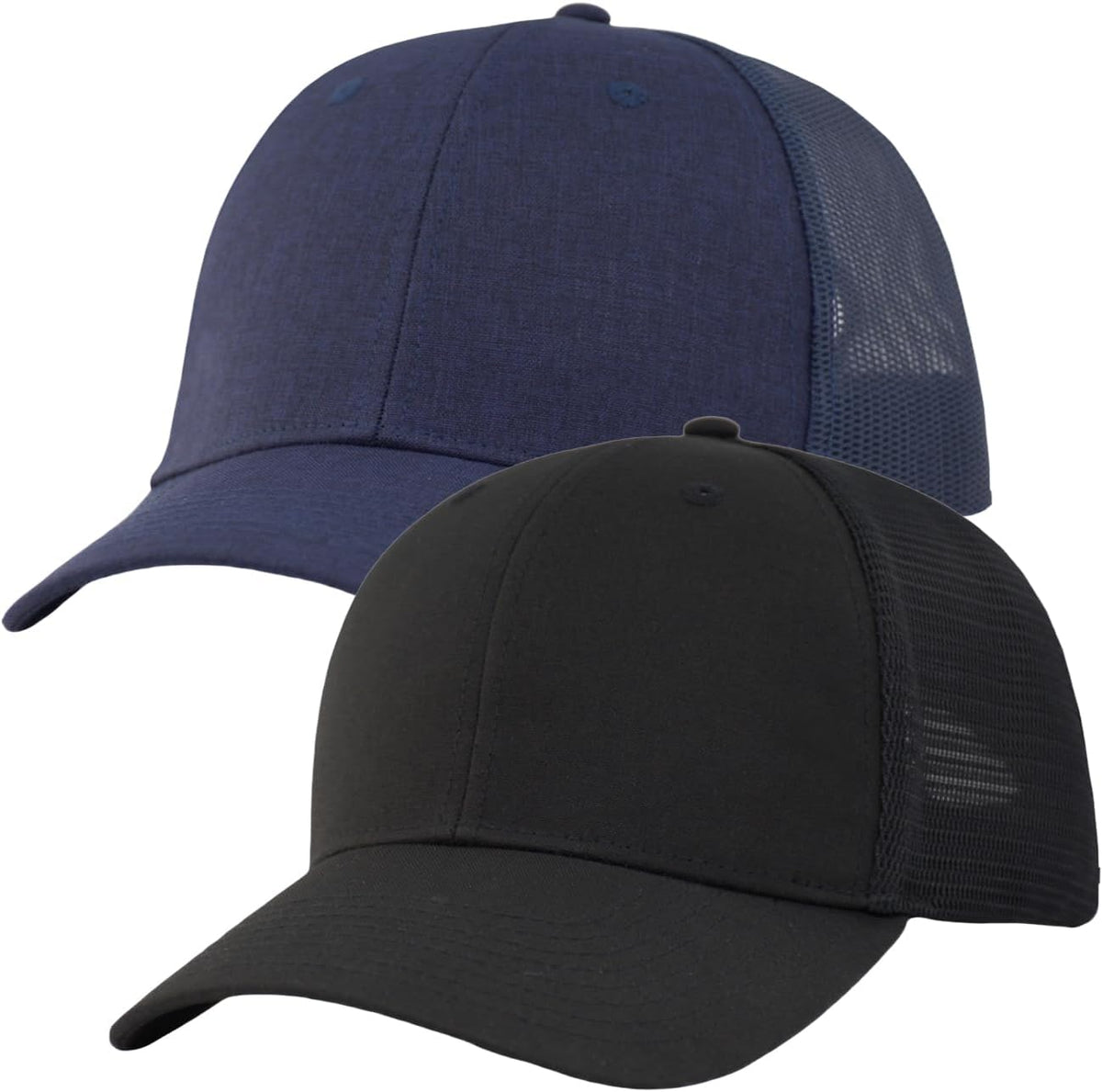 XXL Plus Size Trucker Hat Snapback Baseball Cap- Big Head Fit Up to Size 8 Men's Mesh-Back Ball Cap - Image 10