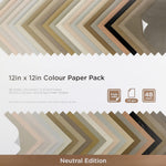 Scrapbooking project made with Livholic earth tone paper