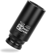 3/8 Inch Drive 12mm Deep Metric 6 Point CR-MO Impact Socket | Radius Corner Design,Square Chamfered Opening,Axle Nut Impact Grade Socket for Easy Removal - Image 12
