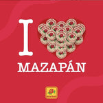 Side view of De la Rosa Mazapan giant 20 count packaging box authentic imported treat