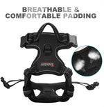Adjustable straps on barkbay heavy duty dog harness
