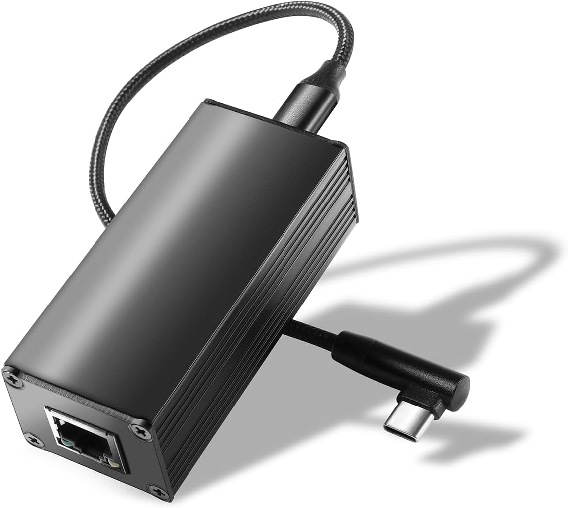 2.5G 45W PoE to USB-C Converter Adapter, Type-C Output Power & Ethernet 2 in 1, Max 20V 45W Charging & 2.5Gbps Rate for Laptop, IEEE802.3af/at Comply (2.5GPD2CBT-20V) - Image 9