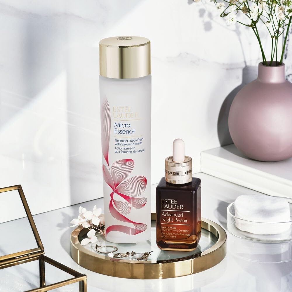 Este Lauder Micro Essence Treatment Lotion Toner Fresh with Sakura Ferment | Hydrating & Soothing + Skin Barrier Repair - Image 4
