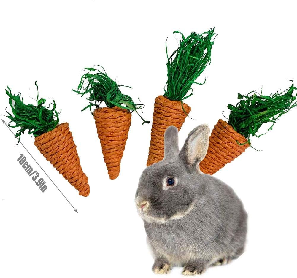 Hamiledyi natural rabbit enrichment toys layout