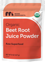 Micro Ingredients Organic Beet Root Juice Powder, 1 Pound | Water Soluble, Raw Beet Supplement | Powder Drink Mix for Smoothies & Recipes | Non-GMO, Vegan Friendly, Plant Based - Image 9
