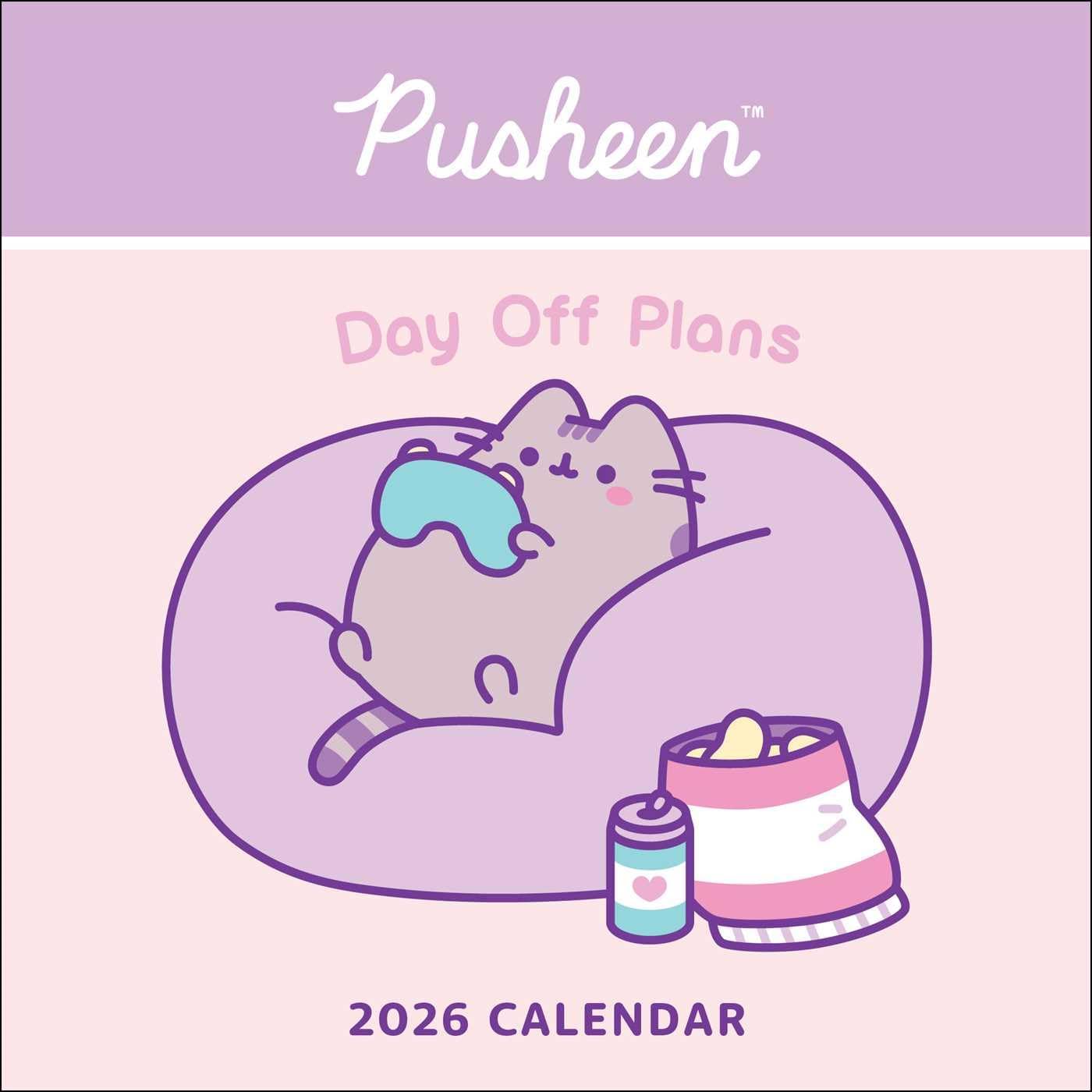 Pusheen 2026 Mini Wall Calendar - Image 1