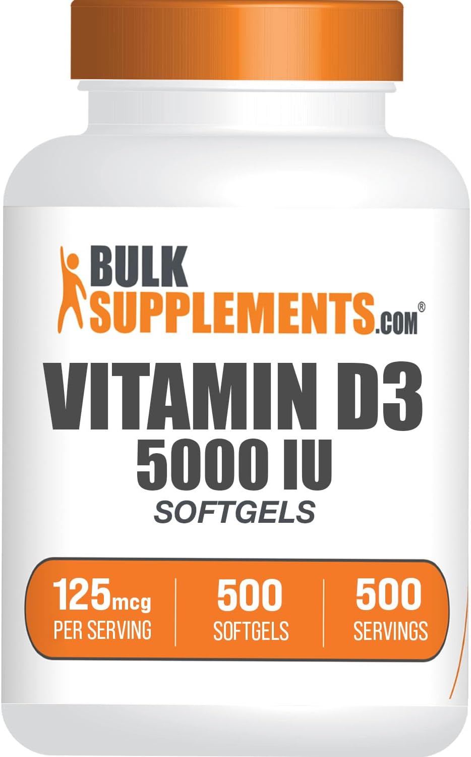 Authentic USA imported health supplements bottle by BulkSupplements.