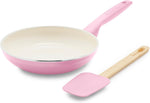 GreenPan Rio Advanced 8" Frying Pan Skillet, Ceramic Nonstick PFAS-Free, Induction Ready, Dishwasher and Oven Safe, Black - Image 9