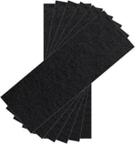 6 Pack Charcoal Cat Litter Box Replacment Filter Hooded Cat Litter Boxes and Pans Carbon Odor Filters, Black - Image 10