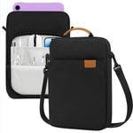 ICIMBI tablet shoulder bag premium padded sleeve front view