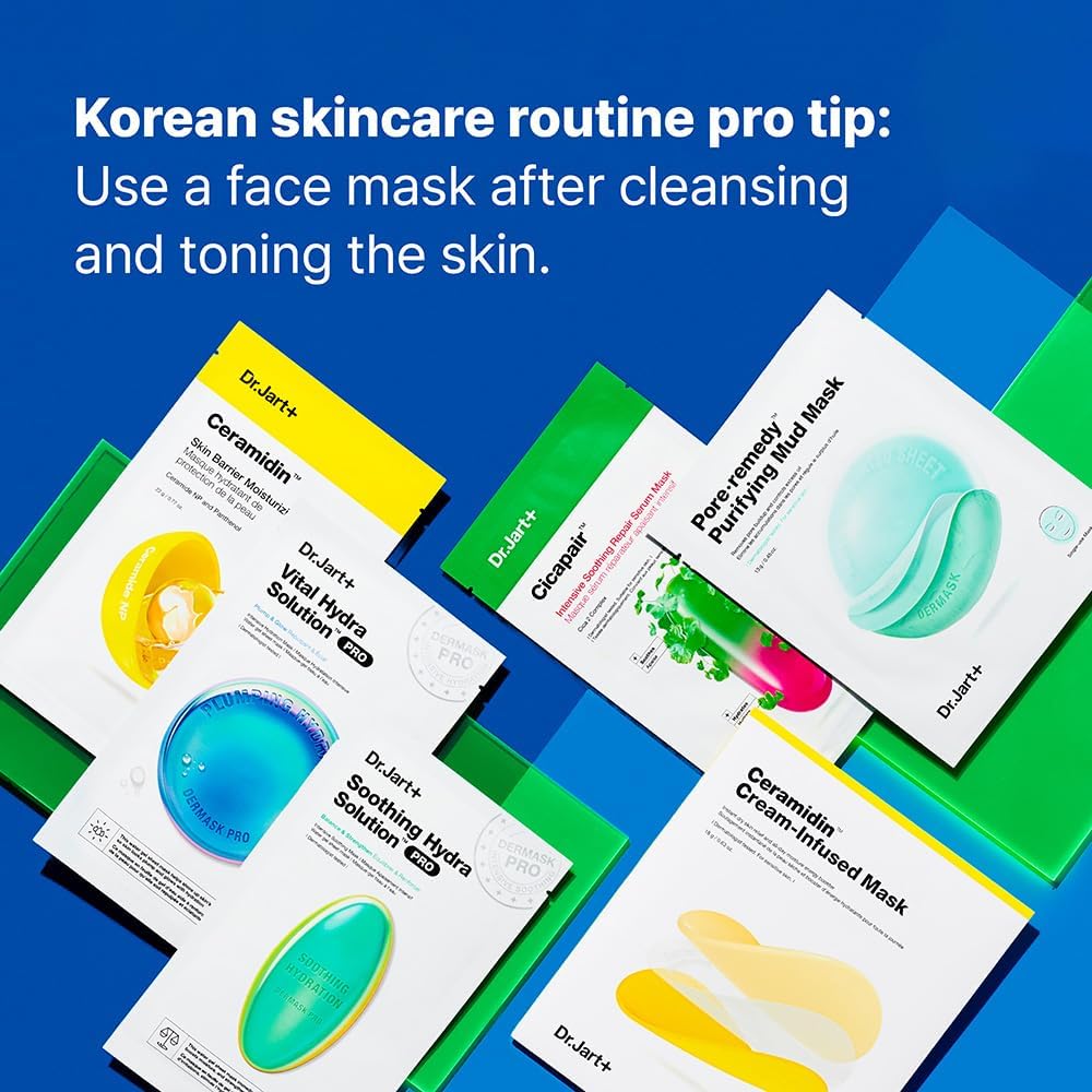Dr.Jart+ face mask value set on display