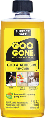 Goo Gone Original - 2 Ounce - Surface Safe Adhesive Remover Safely Removes Stickers Labels Decals Residue Tape Chewing Gum Grease Tar - Image 10