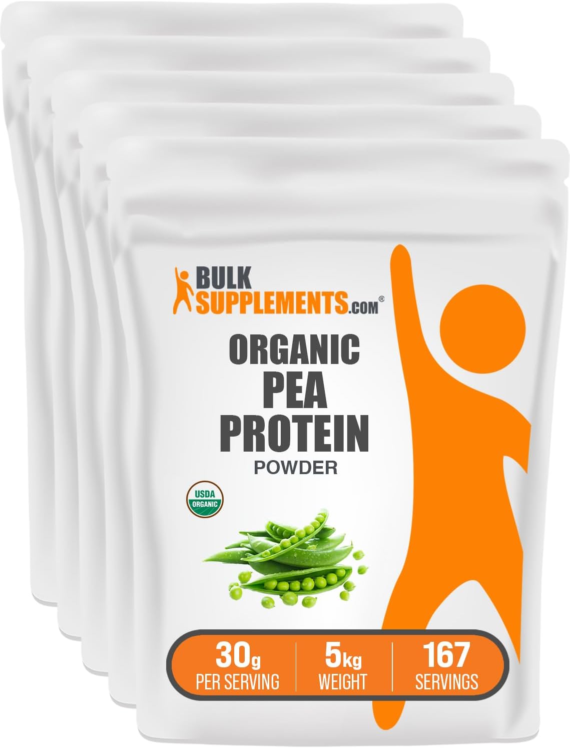 BulkSupplements pea protein powder for healthy smoothie recipes