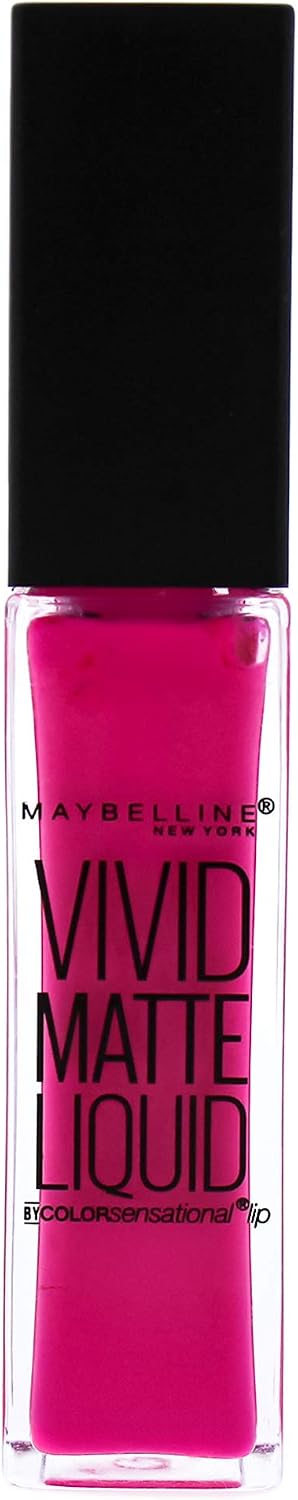 Maybelline New York Color Sensational Vivid Matte Liquid Lipstick, Corrupt Cranberry, 0.26 fl. oz. - Image 14