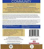 NorthFin Community Formula fish food 0.5mm pellet size detail shot