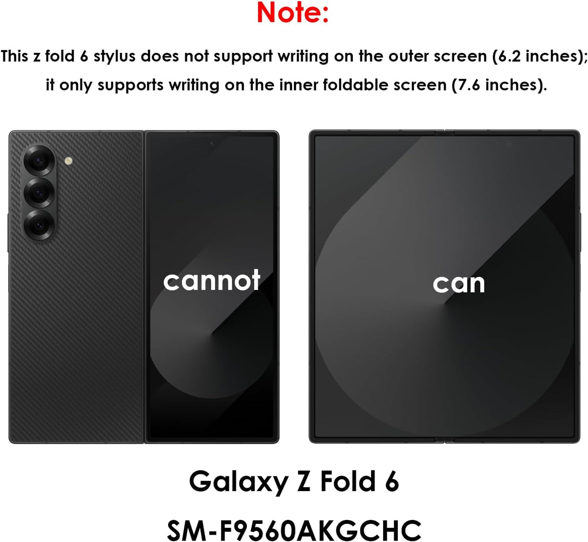 Peixiong Galaxy Z Fold 6 S Pen side profile view