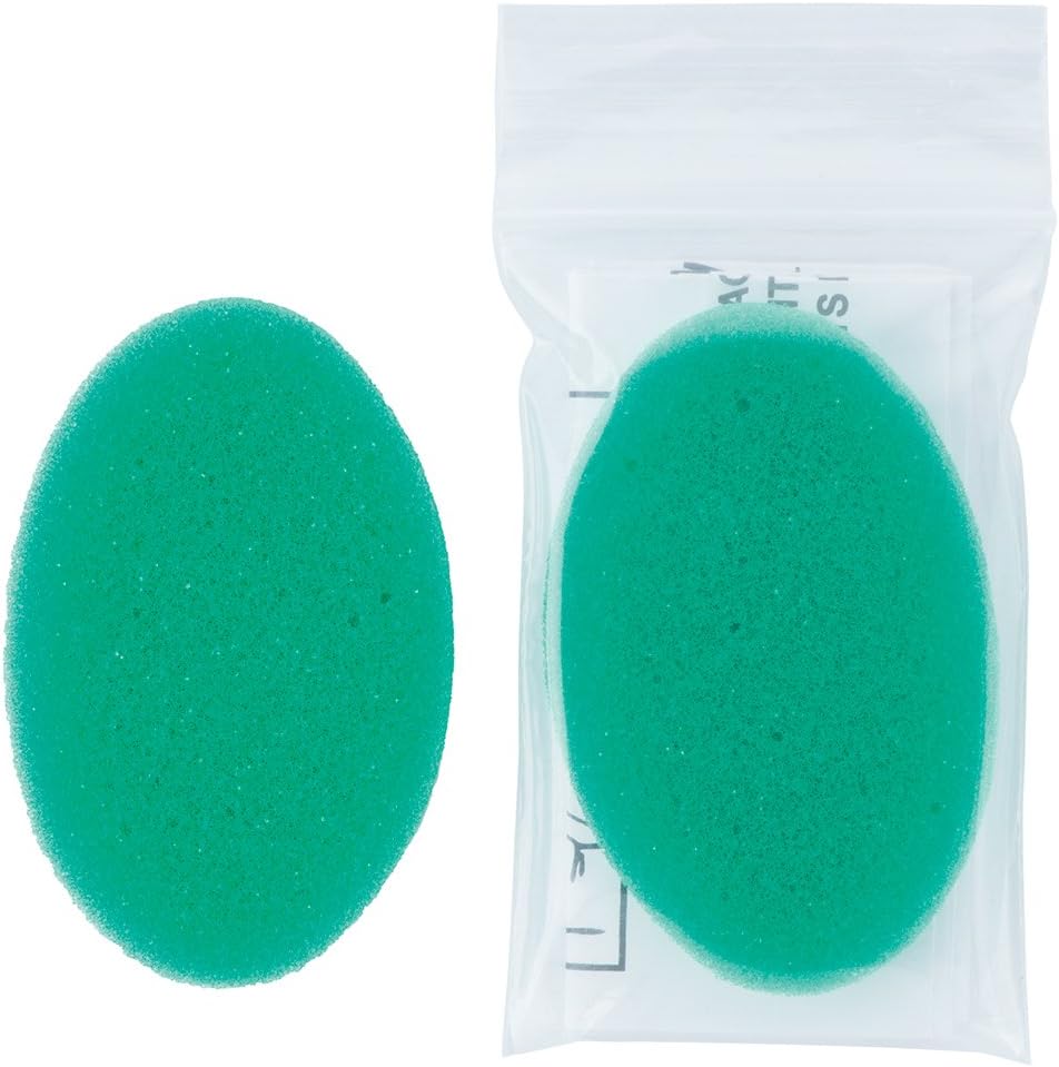 SmileMakers Contact Lens Cleaner Accessory Pads front view reusable eye care sponges