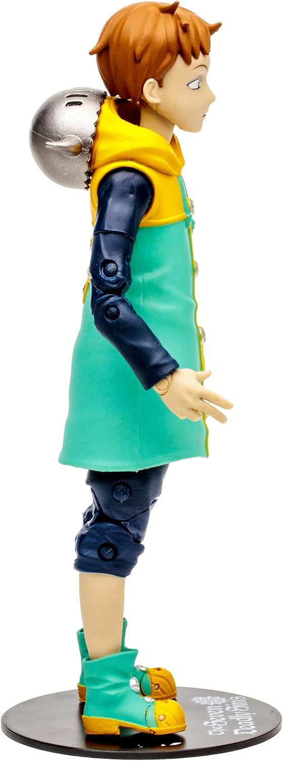 King action figure posed on display base