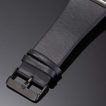 Sibosun square dial watch crown and case profile perspective