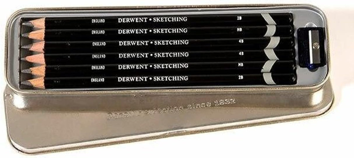 Authentic USA imported Derwent sketching pencils set of 4