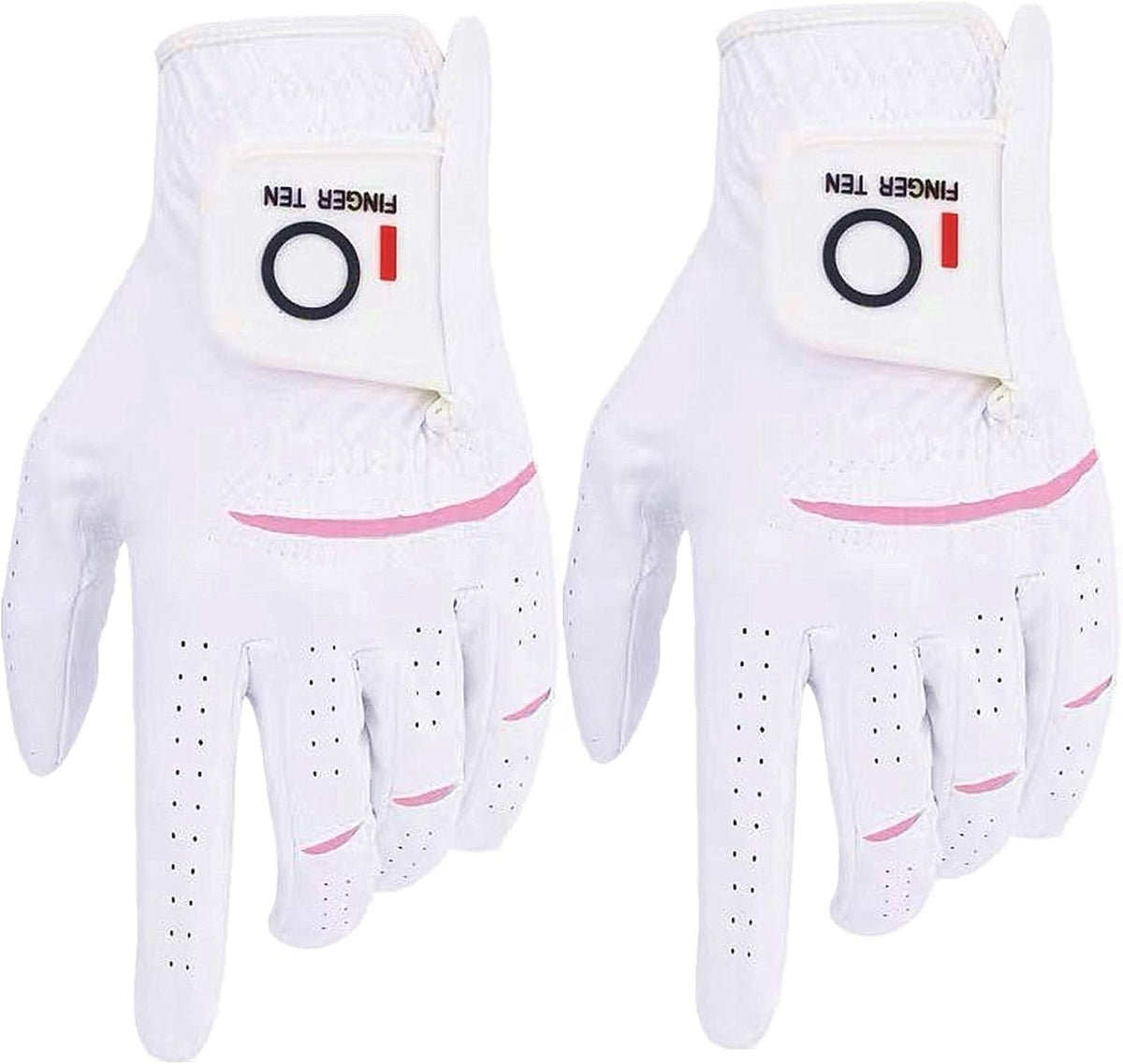 FINGER TEN Women's Golf Gloves Rian Grip | Ladies Golf Glove Pair Both Hands or Left/Right Hand 2 Pack, Enhanced Grip in Wet Hot Humid, Moisture-Wicking & Breathable - Image 14