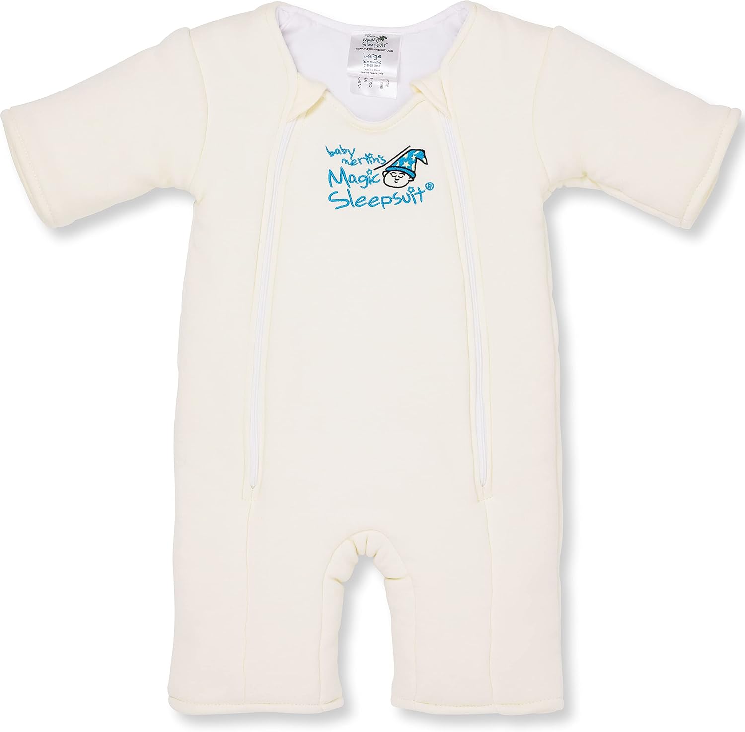 Magic Sleepsuit cotton baby swaddle transition front view