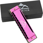 EastRock 24 Hole Blues Harmonica C Key Black with Case for Adults Beginner - Image 13
