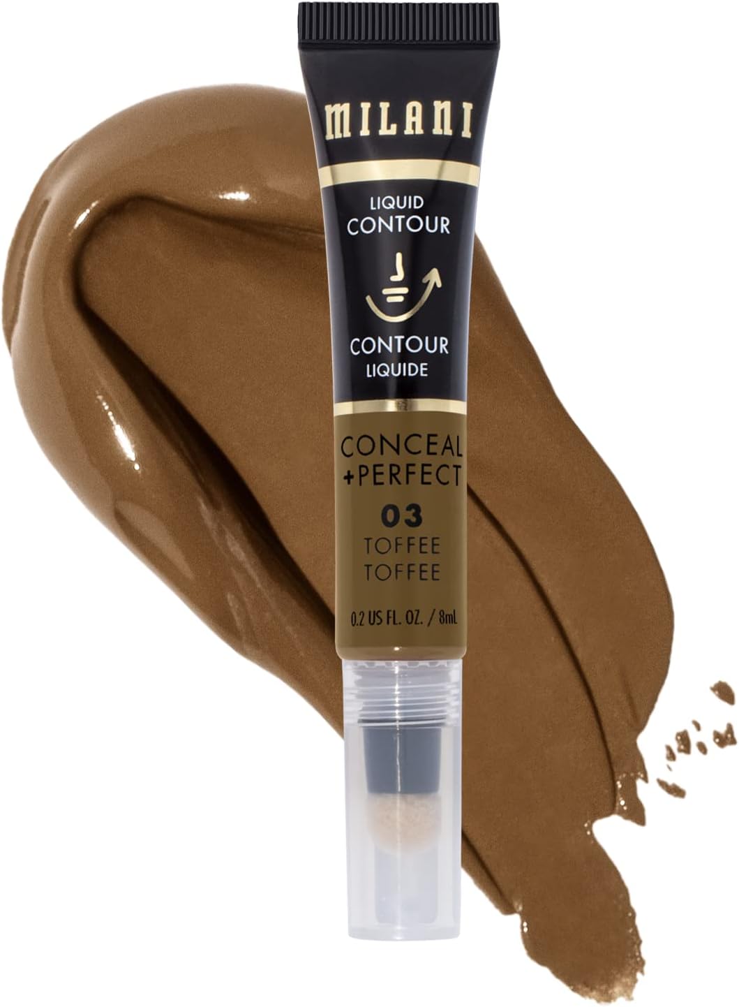 Milani Conceal + Perfect Liquid Contour for Added Definition, Face Lift Collection - Honey - Image 11