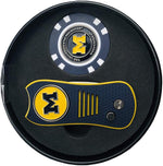 Team golf switchfix divot repair tool open with double prong design