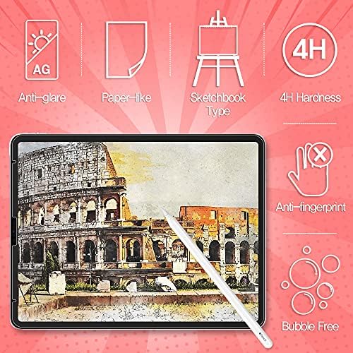 Healing Shield scratch resistant film applied to tablet