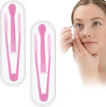 Zkgyus 2-piece contact lens kit with silicon insertion tool and storage case