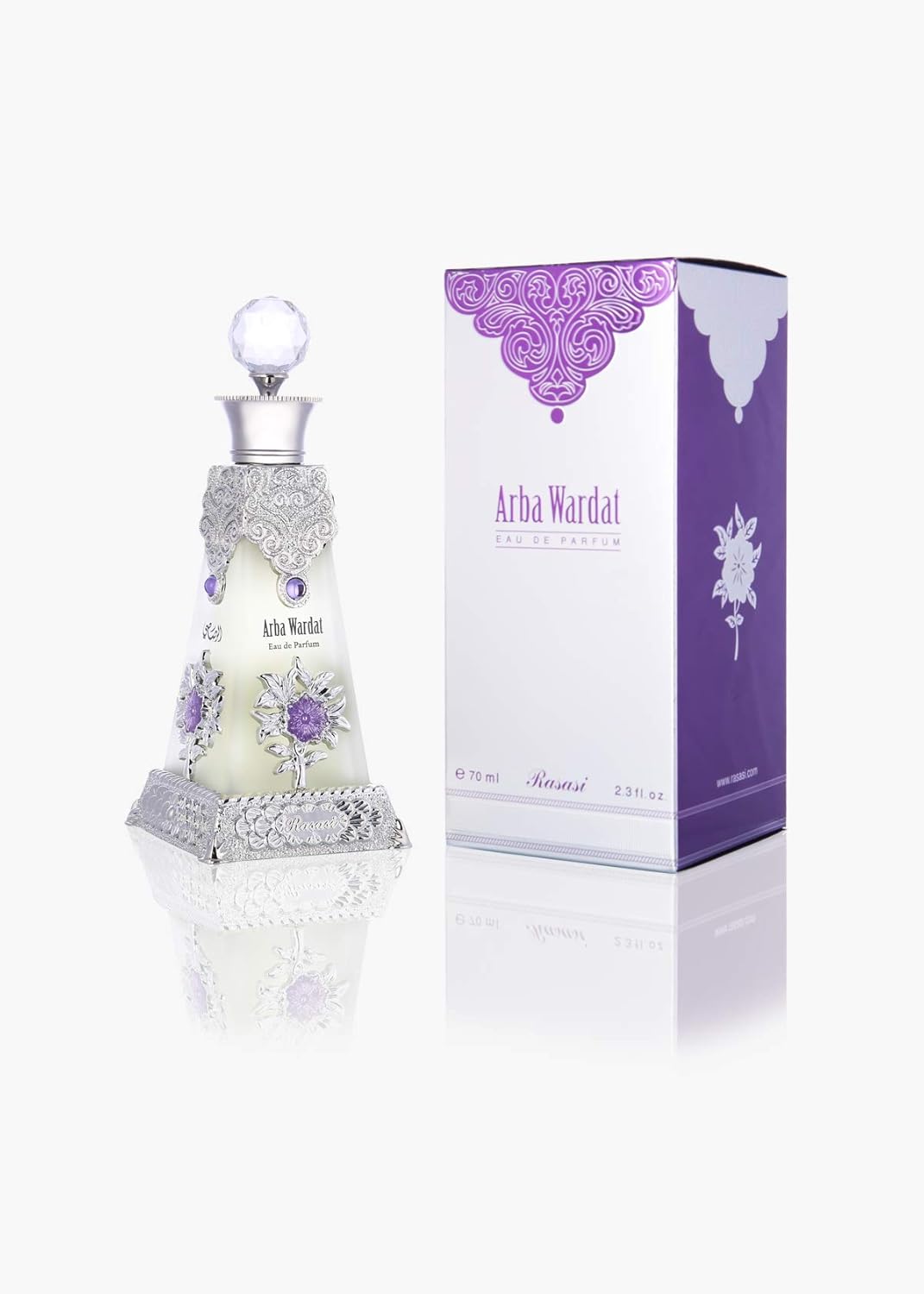 Deeni's Rasasi Arba Wardat -70ml Attar Original Imported from UAE Unisex - Image 1