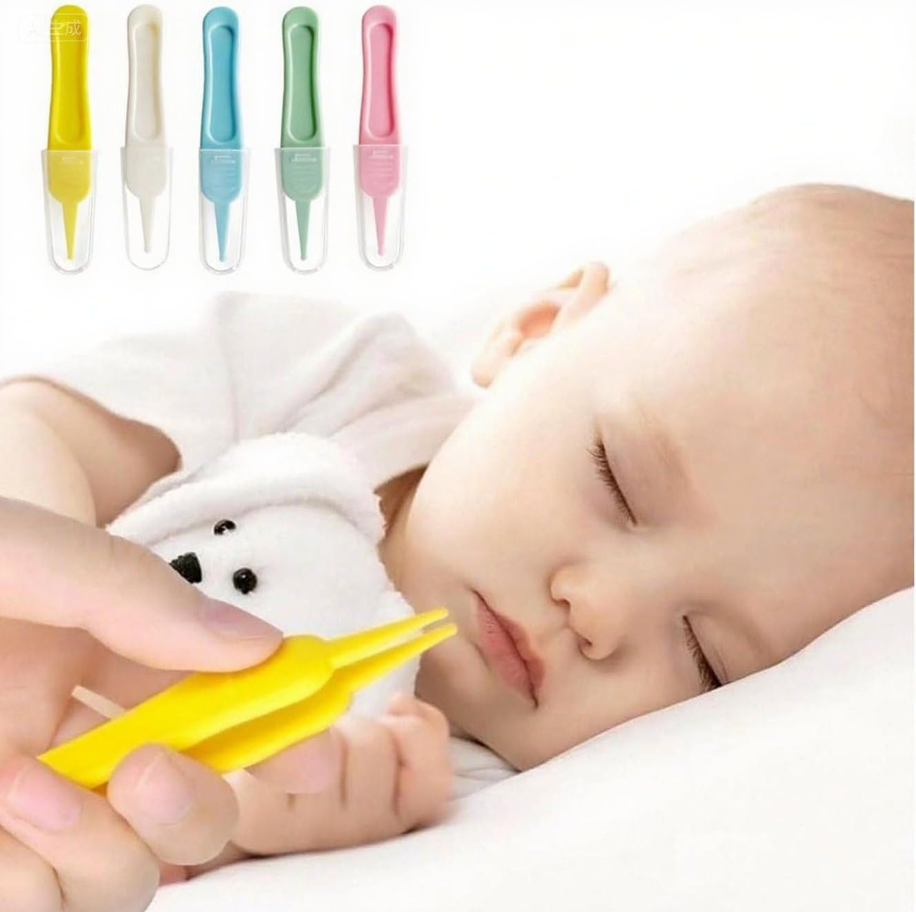 Icanfly kids ear wax removal tweezers front view