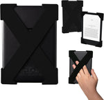 Strapsicle Silicone Hand Strap – Paperwhite Gen 11 (6.8”) & Gen 12 (7”), Colorsoft – Large – 2-Pack – Black – Comfy Alternative to Case or Cover - Image 1