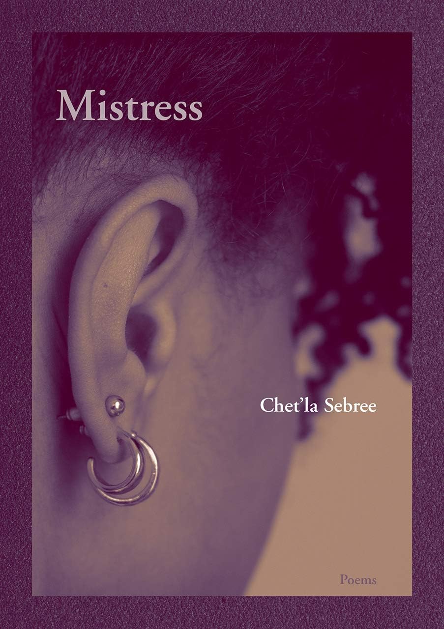 Chet'la Sebree Mistress paperback book front view literature bestseller