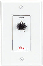 DBX ZC-1 wall-mounted zone controller front view commercial audio accessory