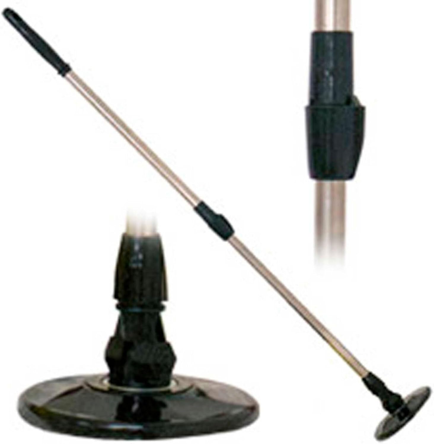 CycloMop spin mop handle and head attachment replacement heavy duty telescopic rod front view