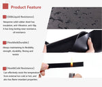 Rapoll 1/16 inch thick neoprene sheet flexibility demonstration