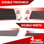 NextClimb adhesive magnetic strips showing 2mm thickness