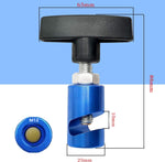ZKTOOL lift support clamp secured on car hood rod