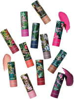 Almay hypoallergenic lipstick container angled display view.
