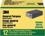 3M sanding sponge side view highlighting flexible foam material